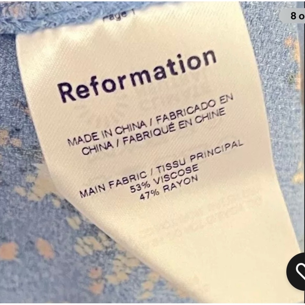 Reformation Celestia Floral Dress in Rory 0 NWT - Picture 4 of 14